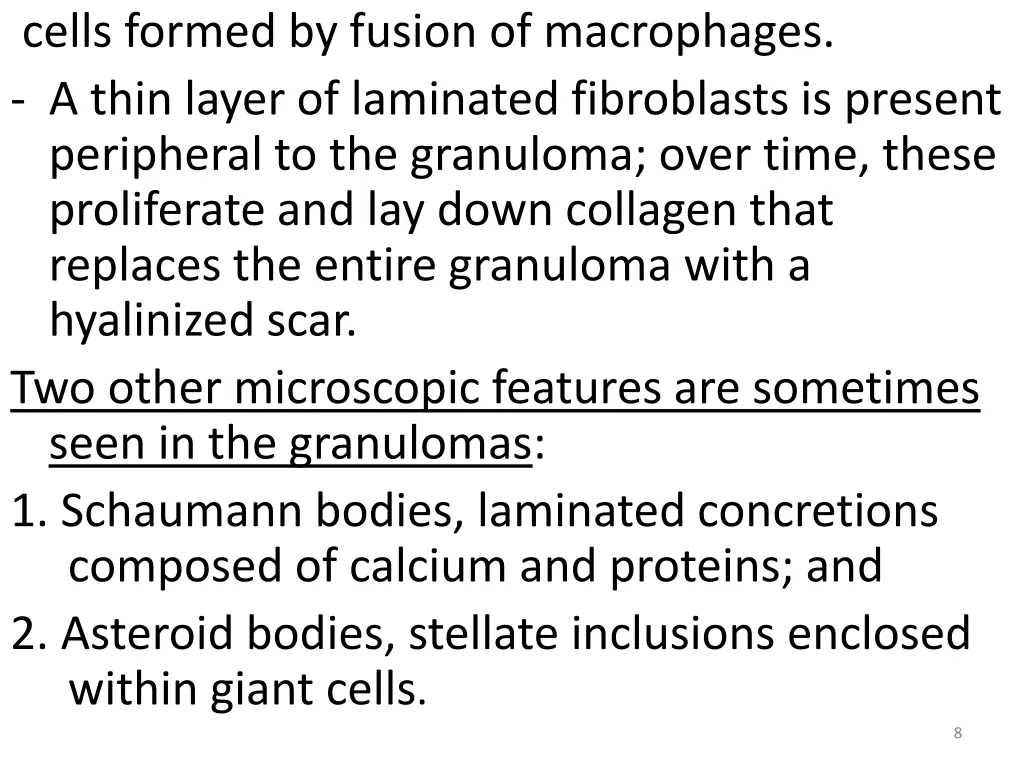 cells formed by fusion of macrophages a thin