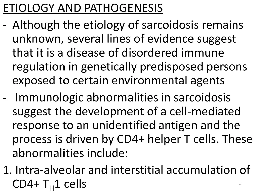 etiology and pathogenesis although the etiology