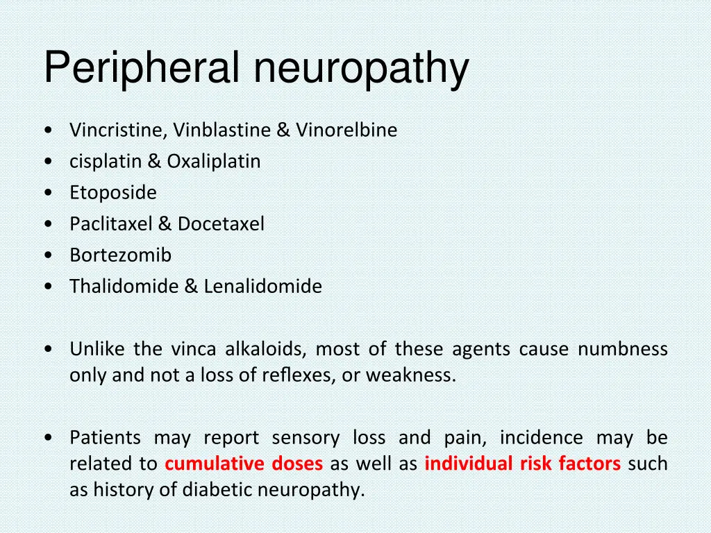 peripheral neuropathy