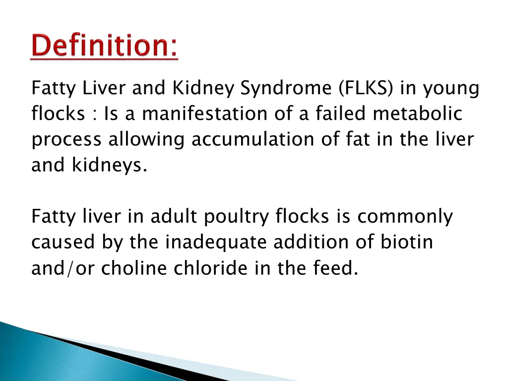 fatty liver and kidney syndrome flks in young