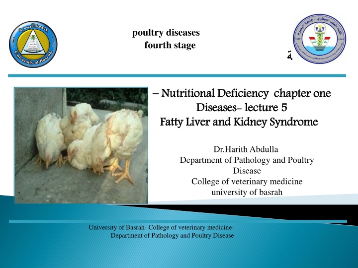 poultry diseases fourth stage