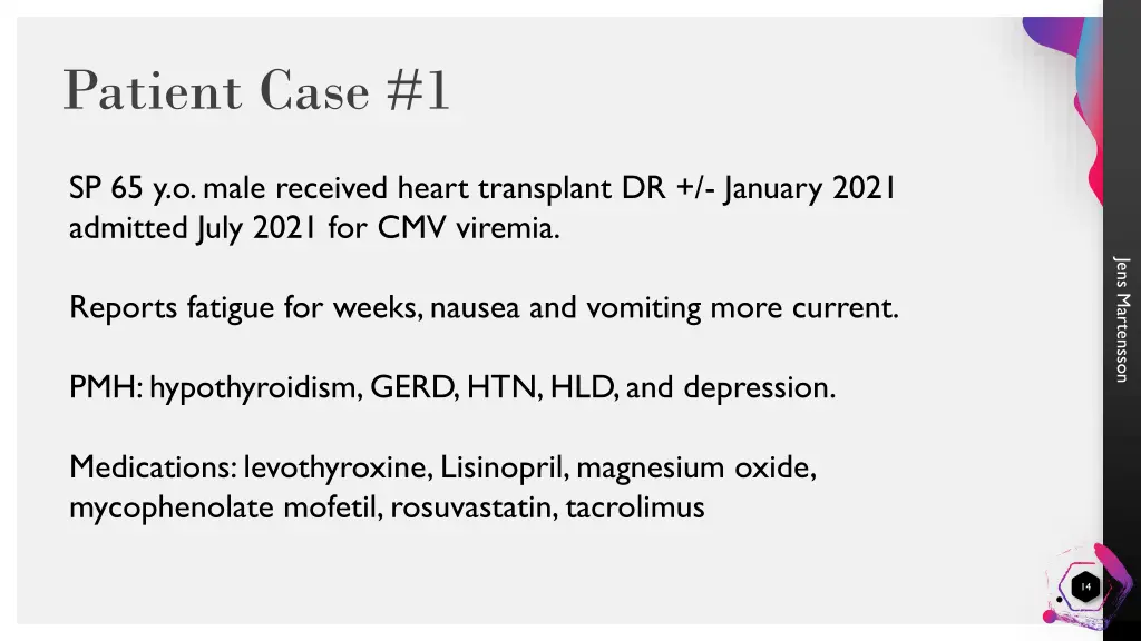 patient case 1