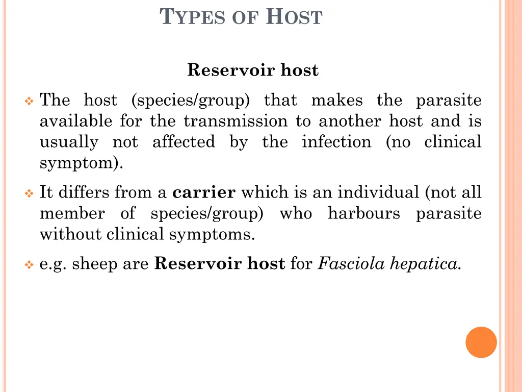 t ypes of h ost 2