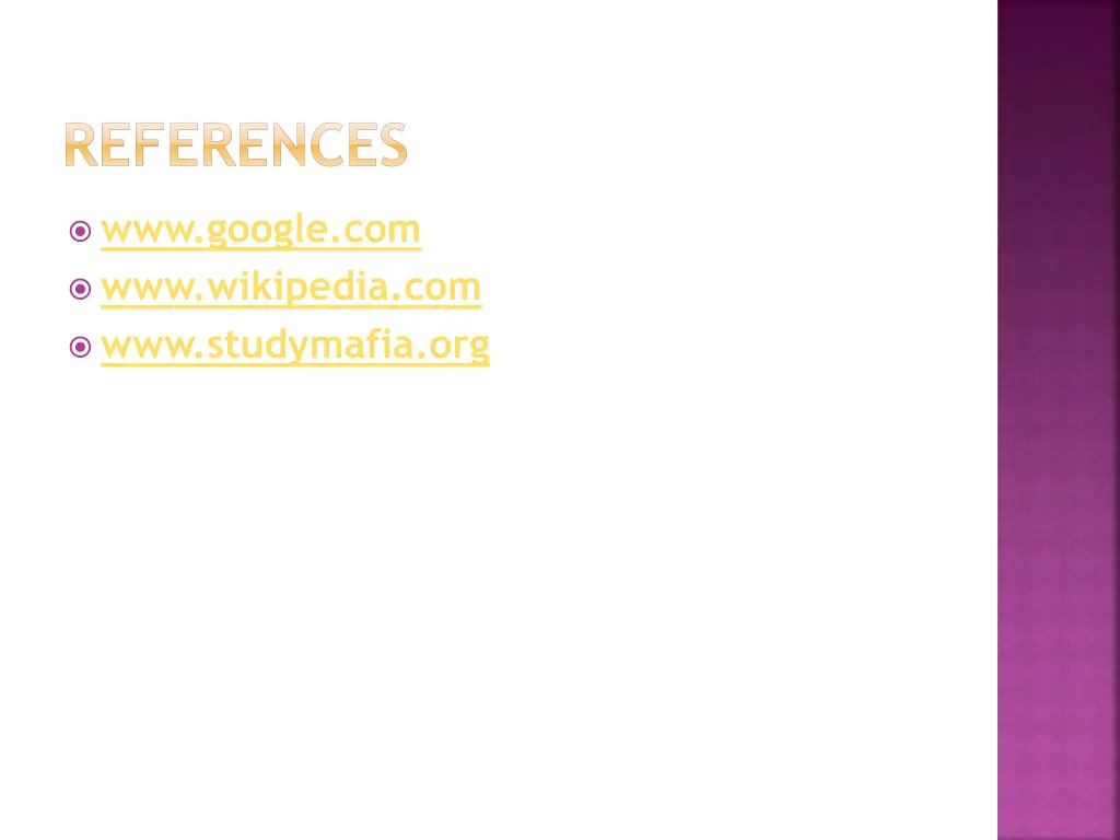 references