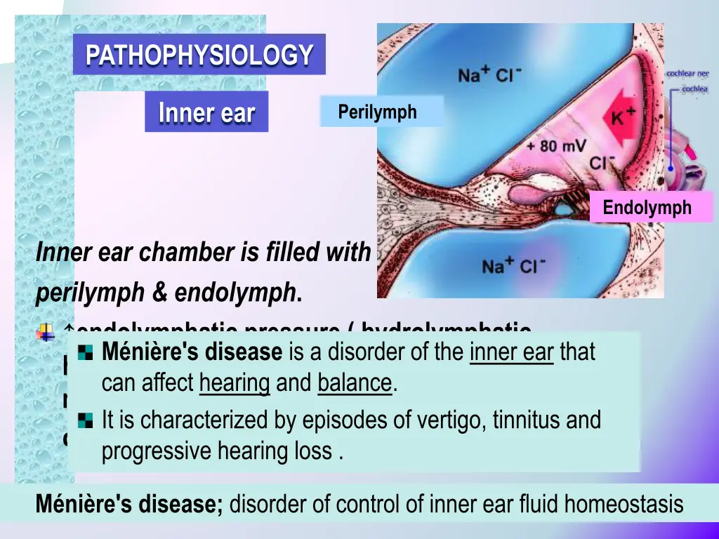 pathophysiology