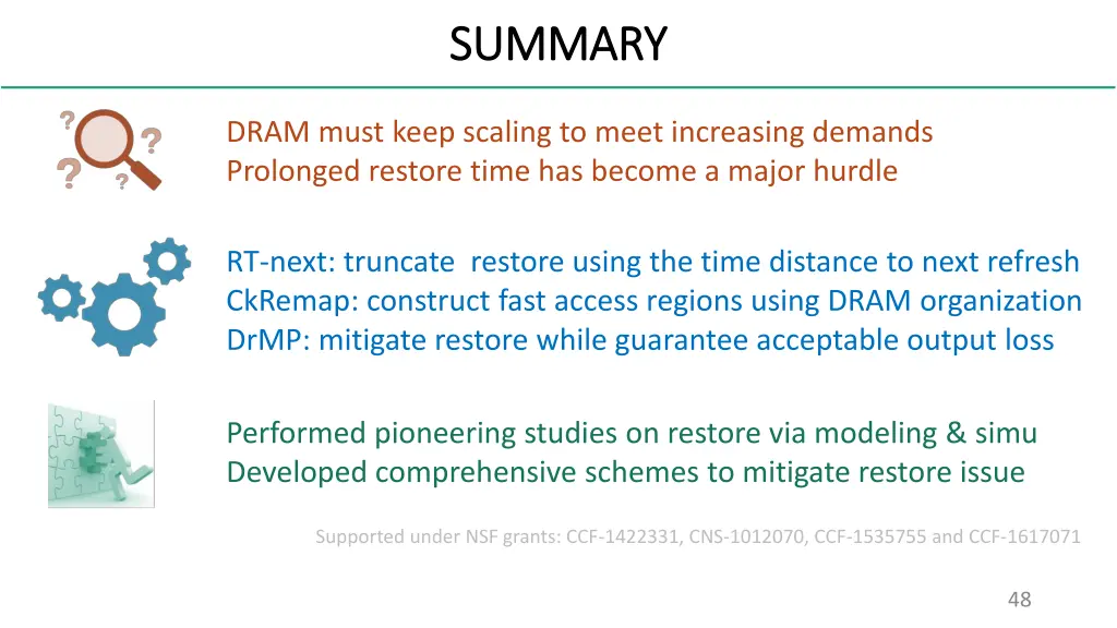 summary summary