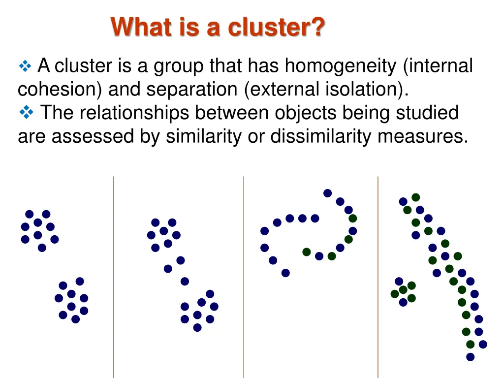 what is a cluster