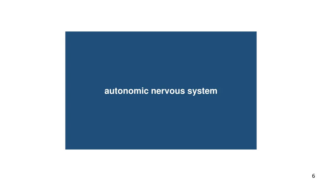 auditory nerve autonomic nervous system