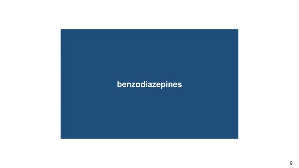 blindsight benzodiazepines