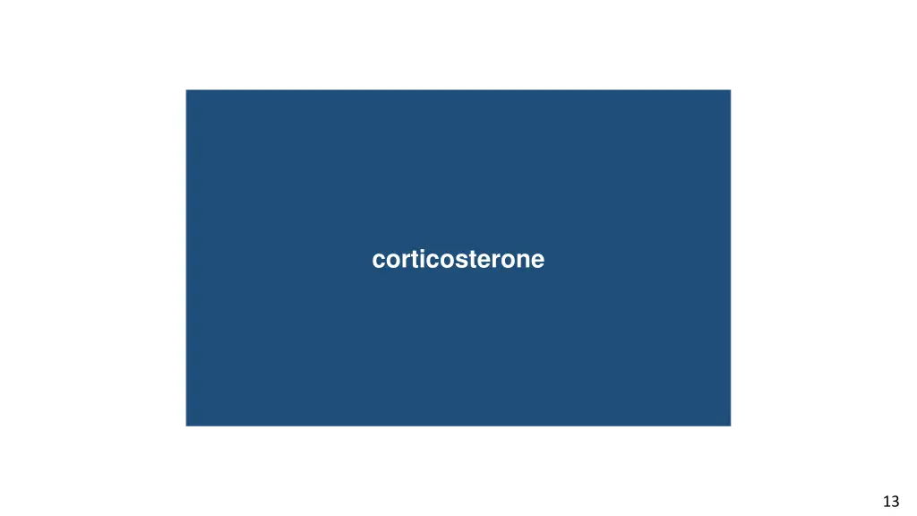 chemical nociceptors corticosterone