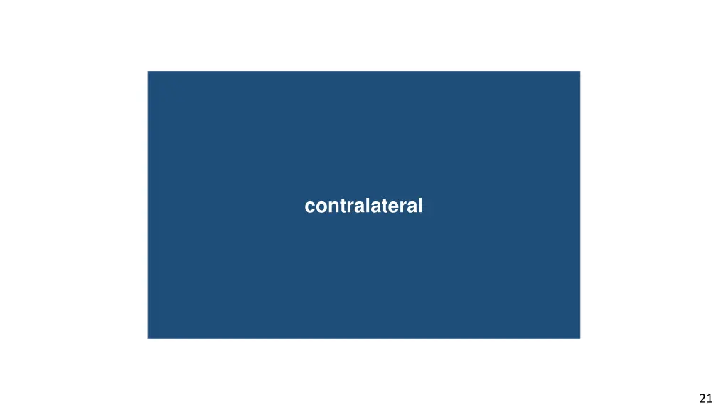 contralateral