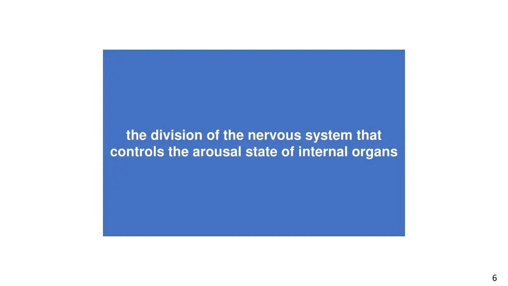 the division of the nervous system that controls