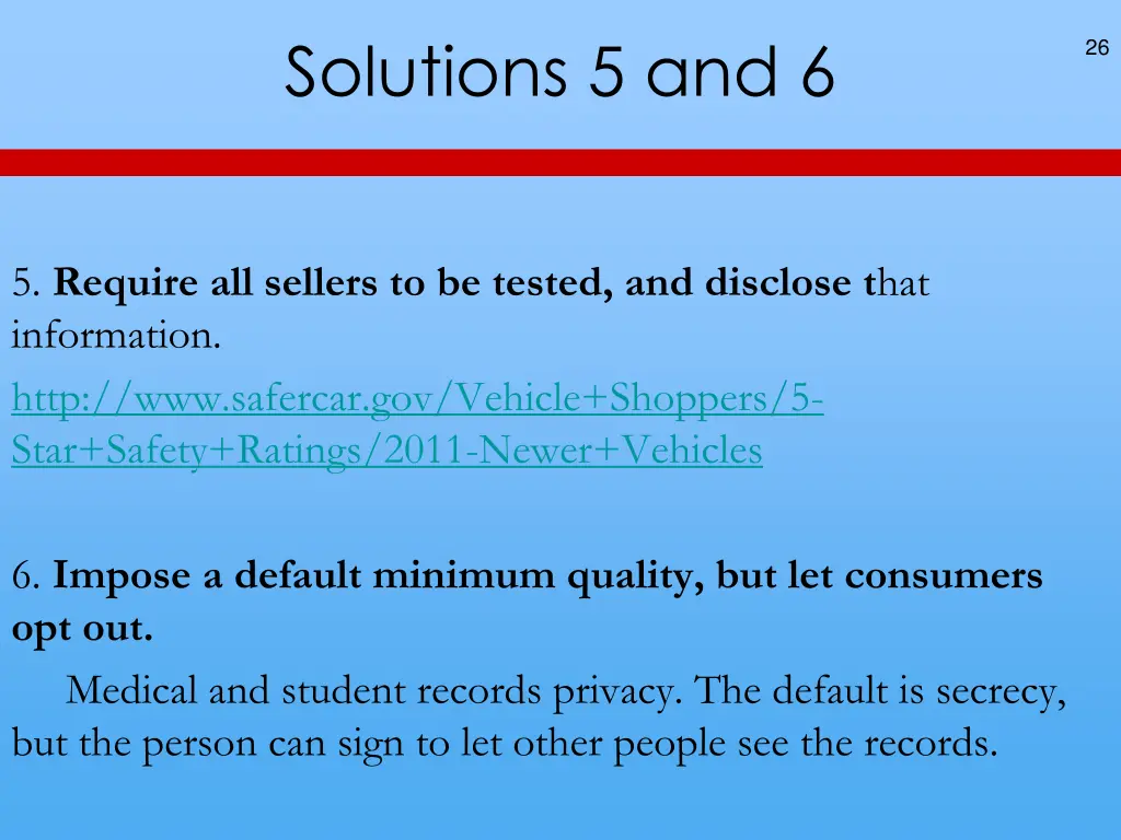 solutions 5 and 6