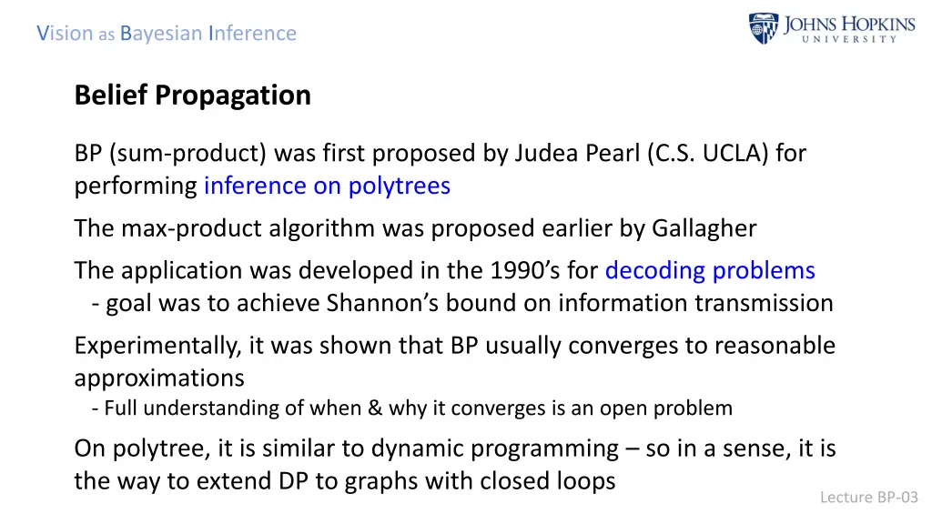vision as bayesian inference 2