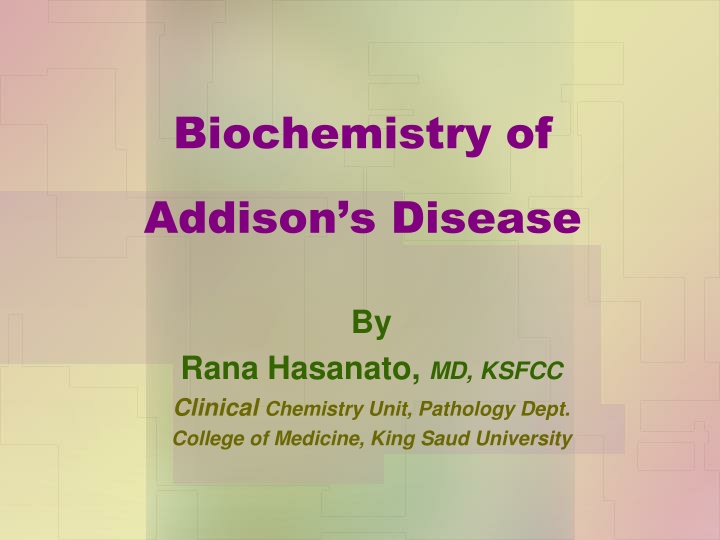 biochemistry of