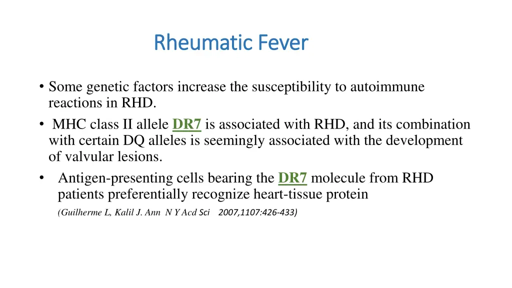 rheumatic fever rheumatic fever 1