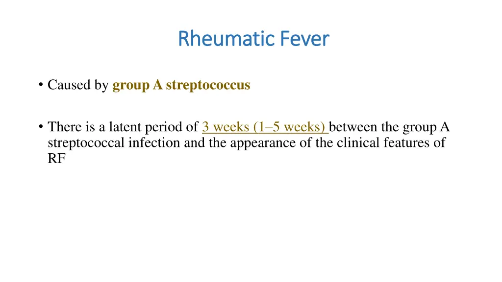 rheumatic fever rheumatic fever 3