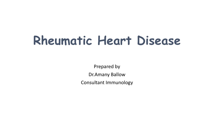 rheumatic heart disease