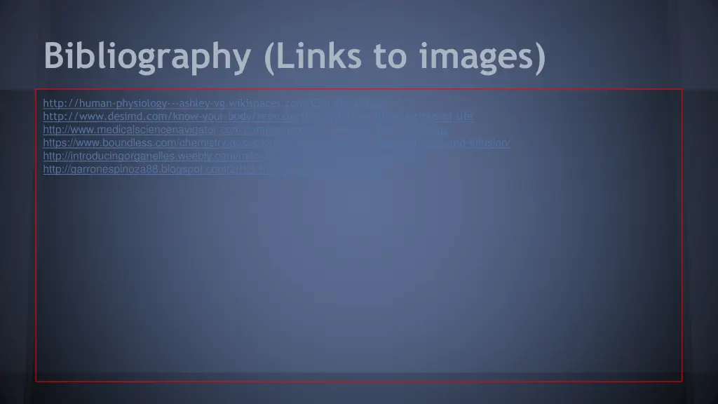 bibliography links to images