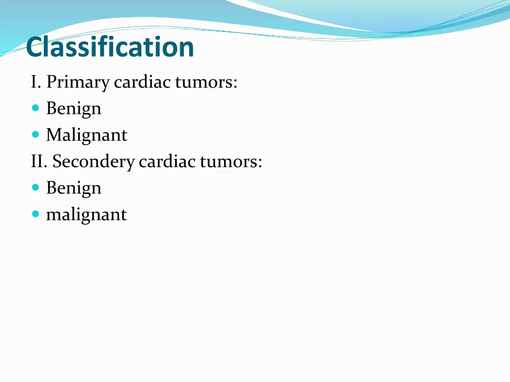 classification