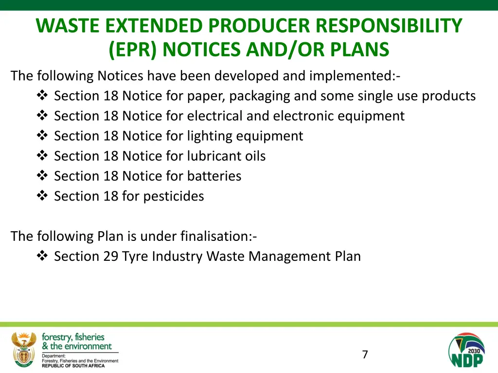 waste extended producer responsibility