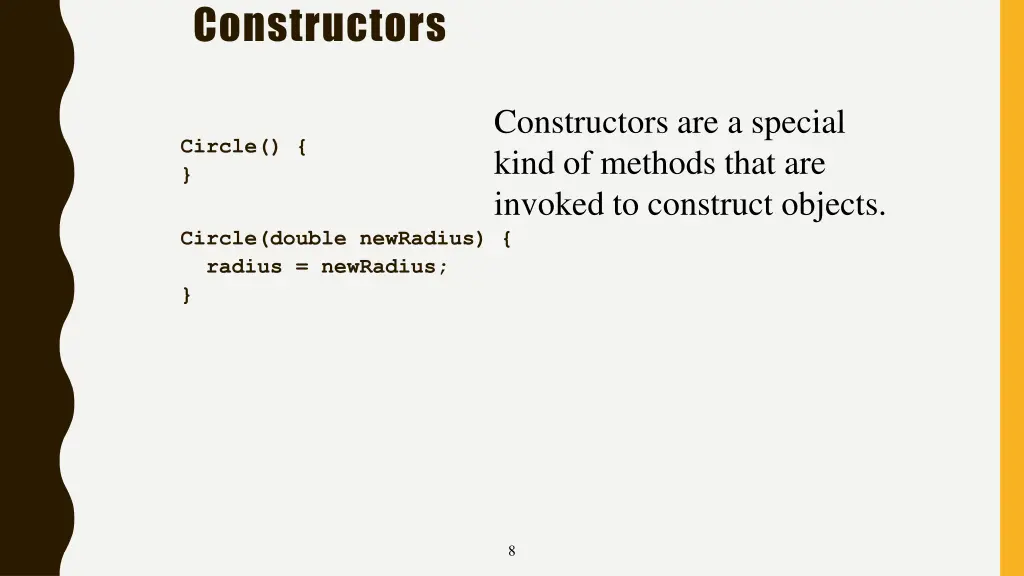 constructors