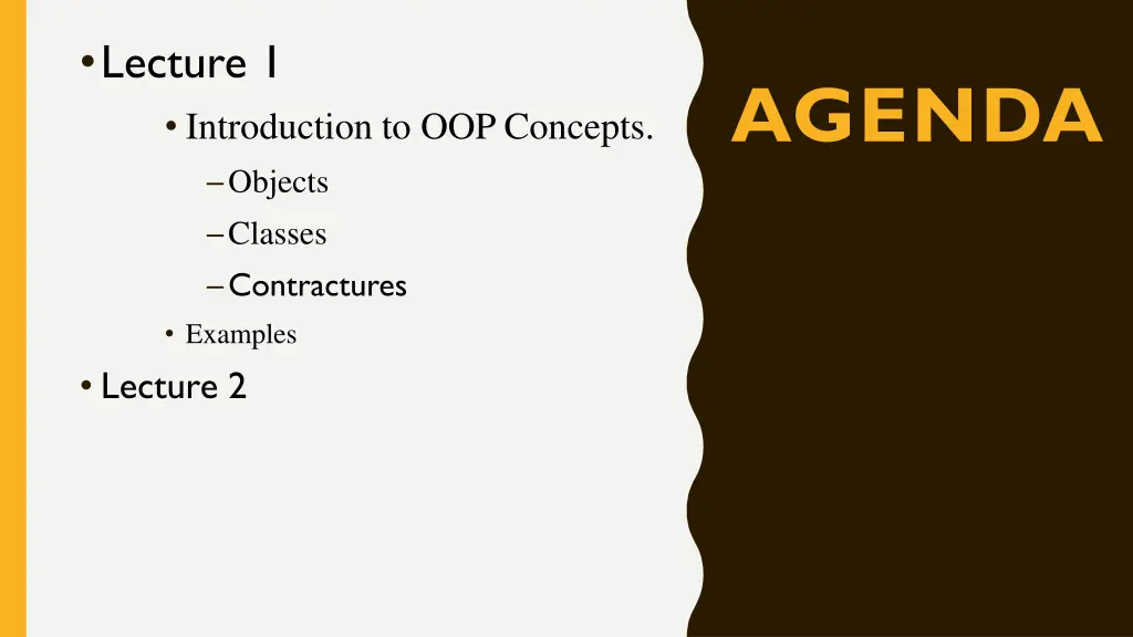 lecture 1 introduction to oop concepts objects