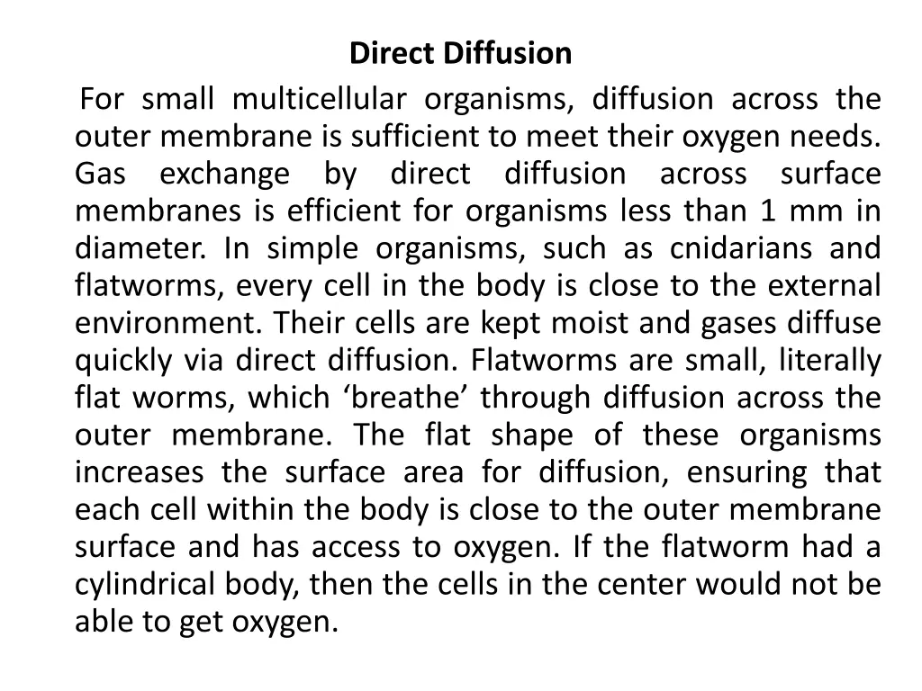 direct diffusion