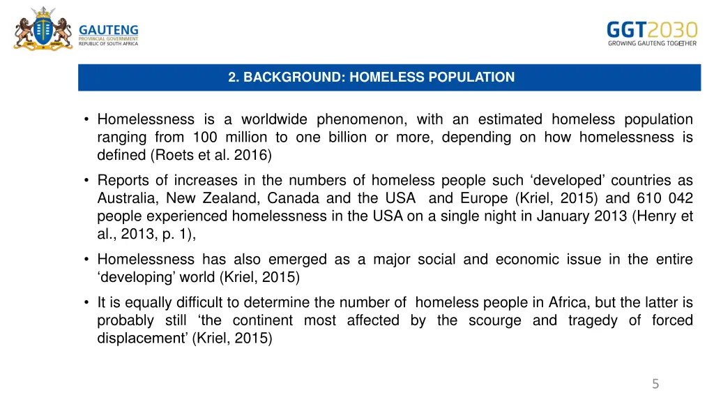 2 background homeless population