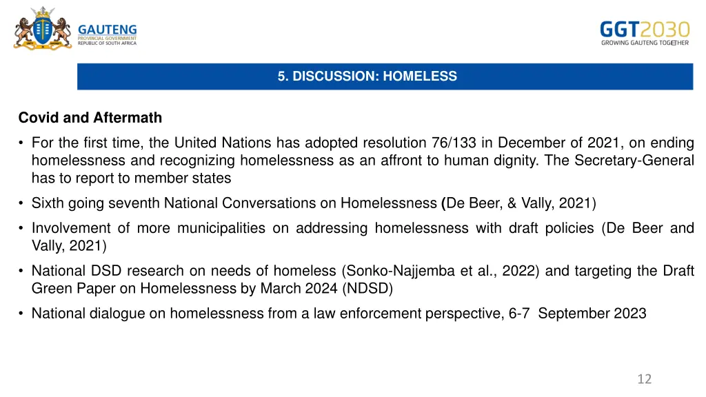 5 discussion homeless 1