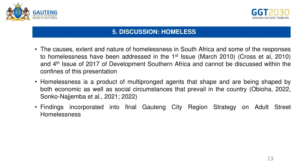 5 discussion homeless 2