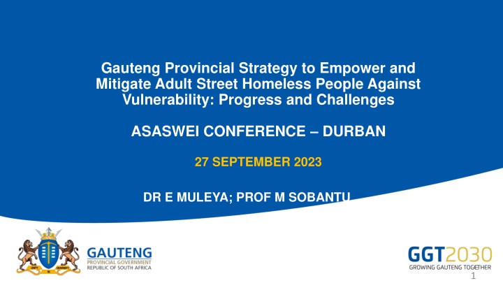 gauteng provincial strategy to empower