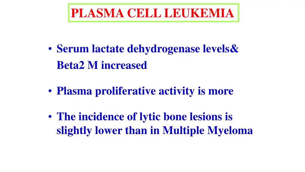 plasma cell leukemia 1