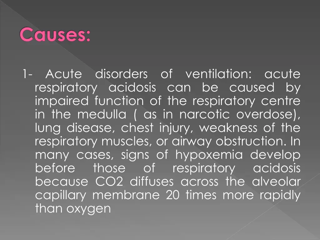causes