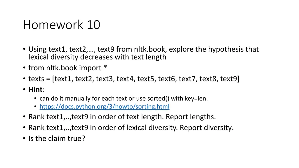 homework 10