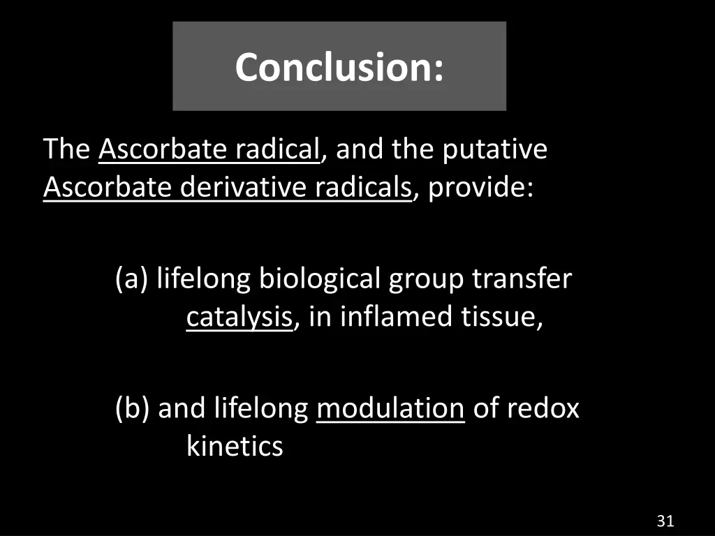 conclusion