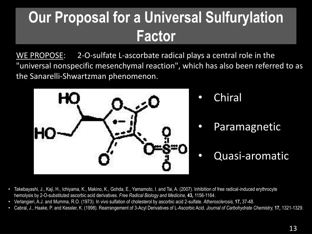 our proposal for a universal sulfurylation factor