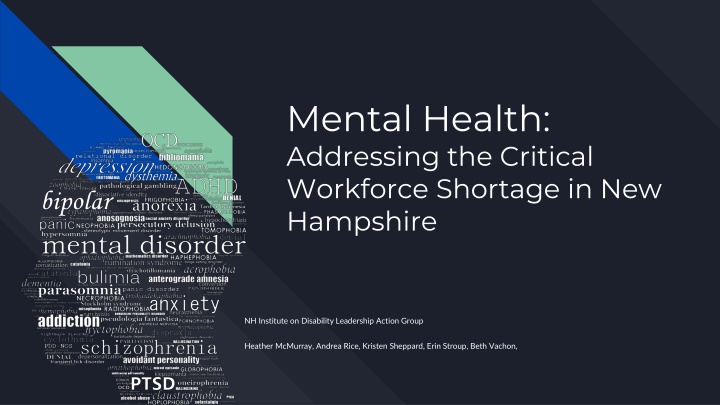mental health addressing the critical workforce