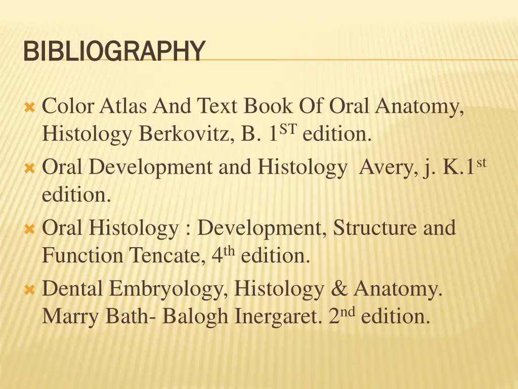 bibliography bibliography