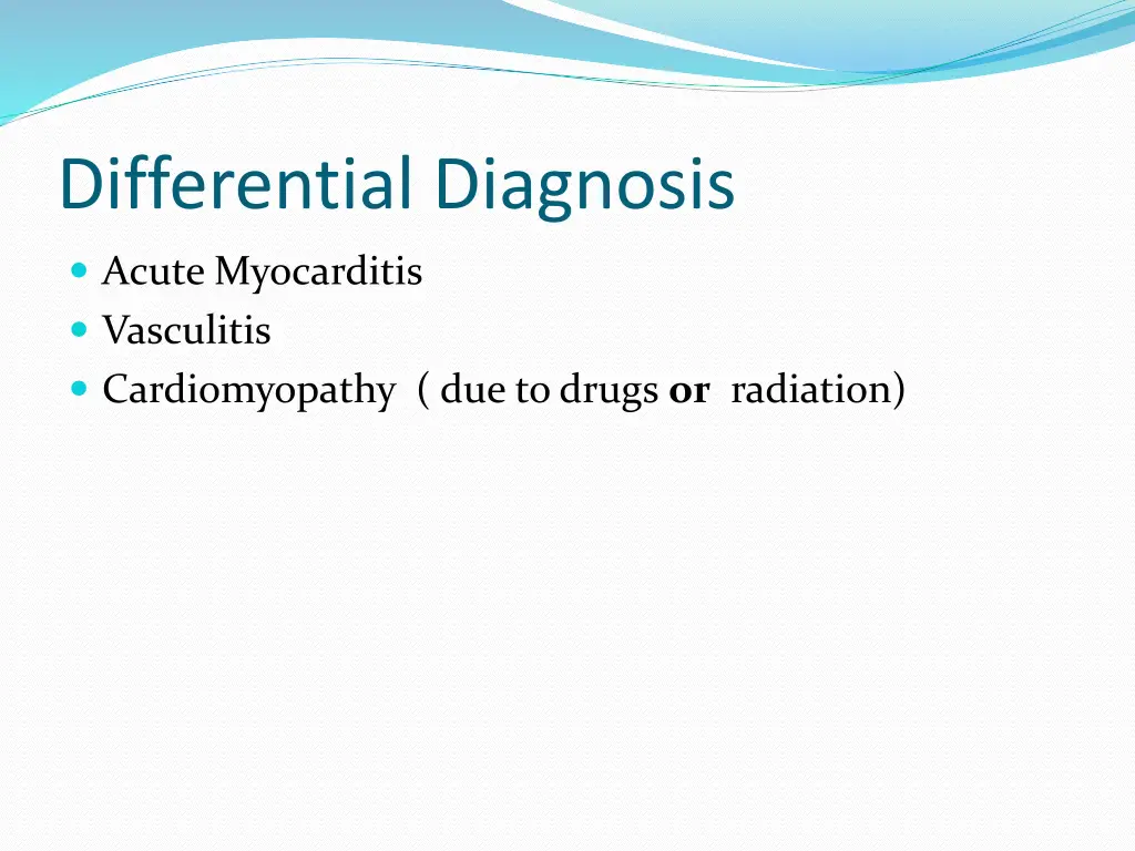 differential diagnosis