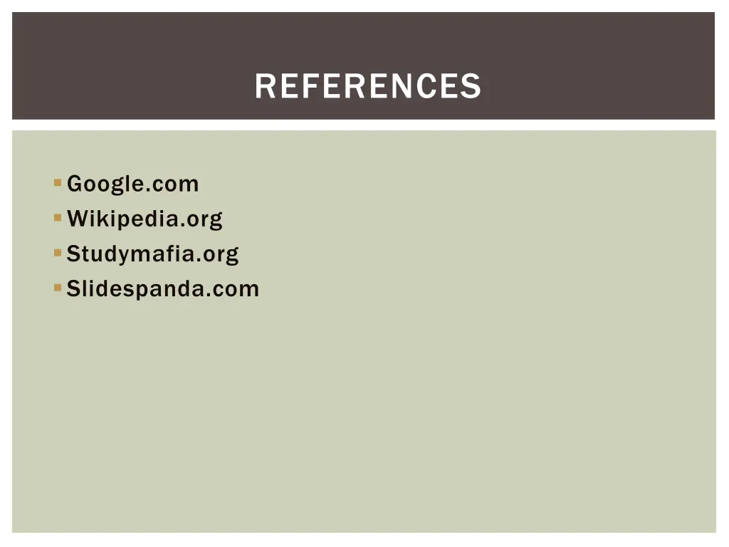 references