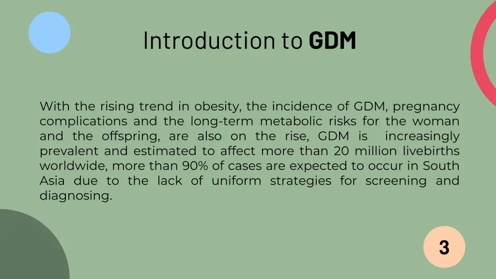 introduction to gdm