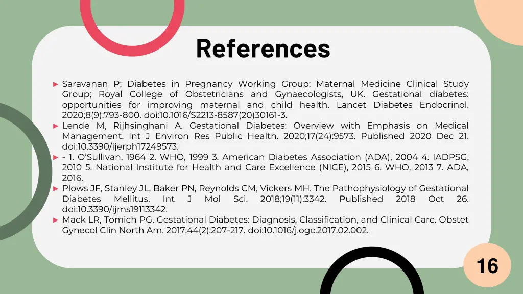 references