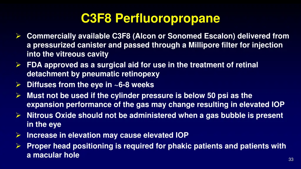 c3f8 perfluoropropane