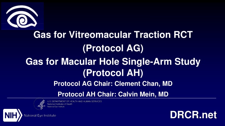 gas for vitreomacular traction rct protocol