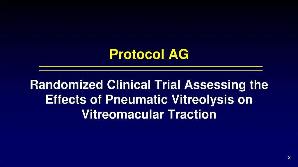 protocol ag