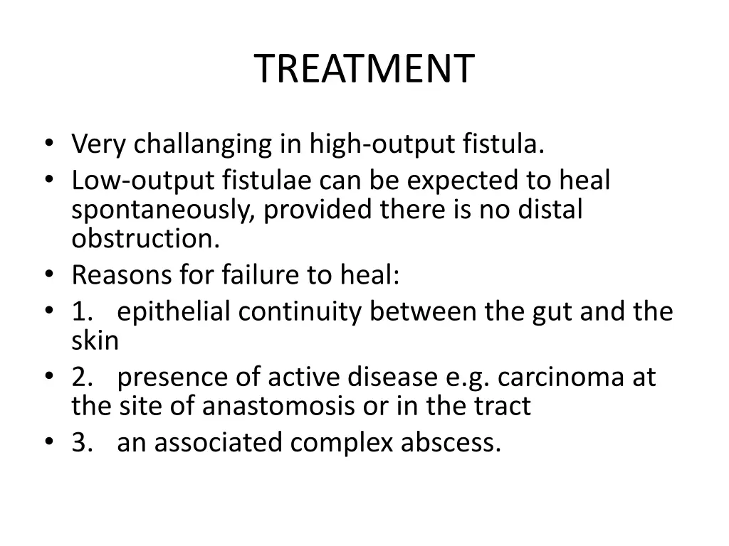 treatment