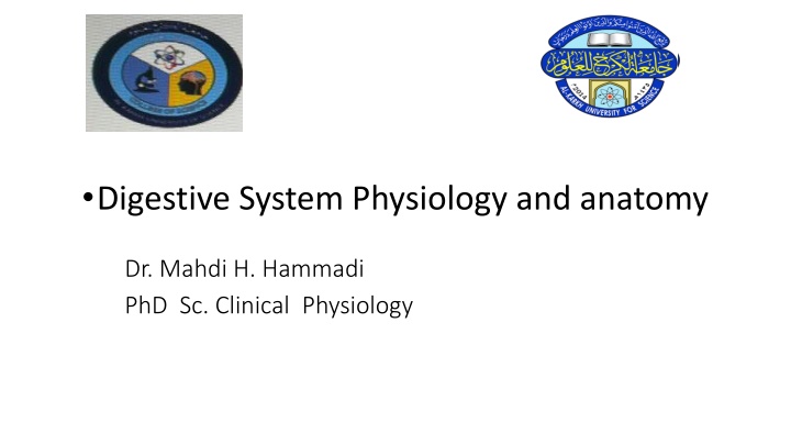 digestive system physiology and anatomy