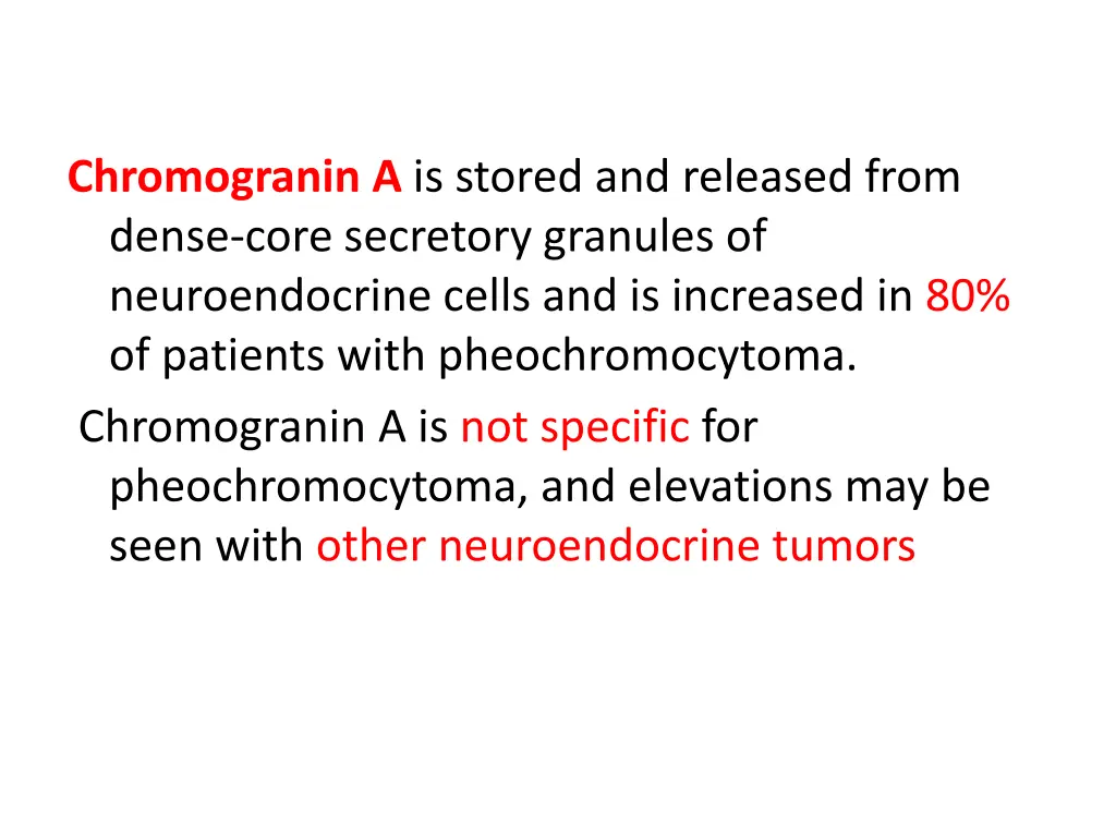 chromogranin a is stored and released from dense