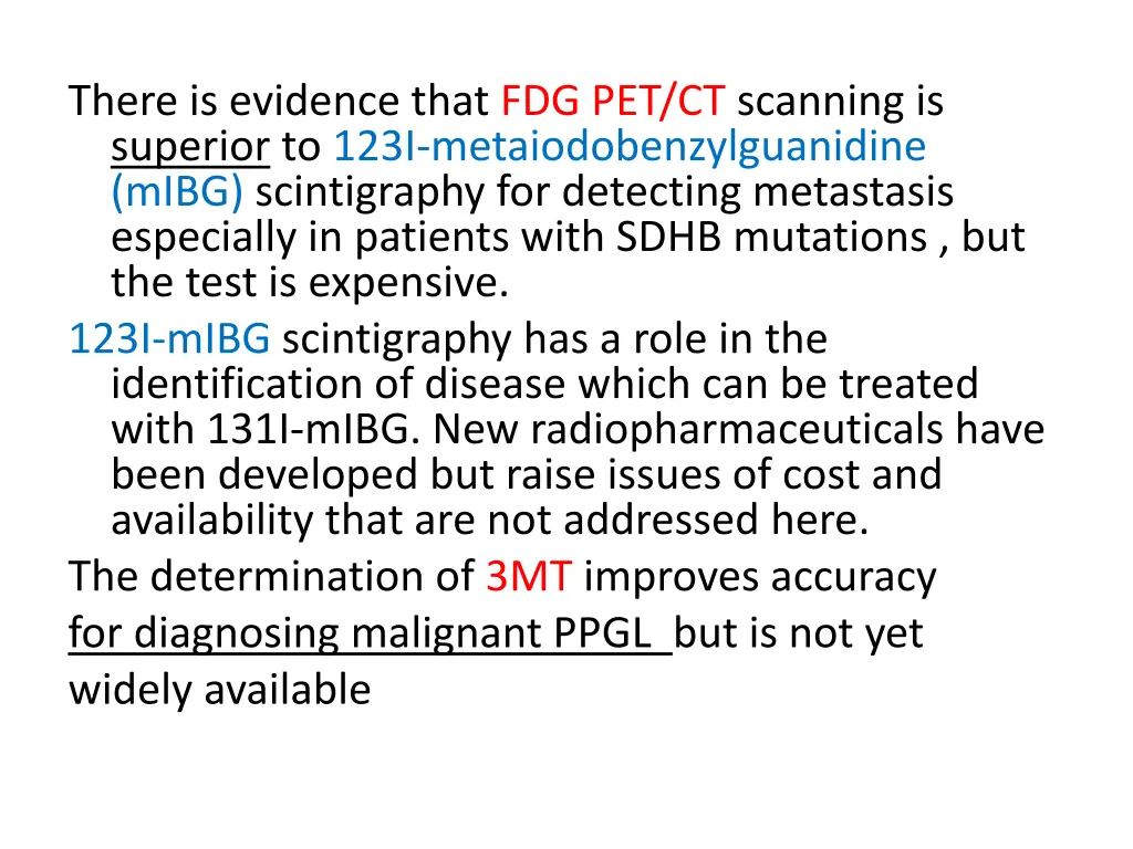 there is evidence that fdg pet ct scanning